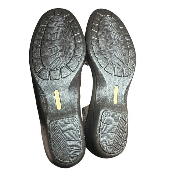 Softspots Aeryn Slip-On Shoes 7.5 Narrow Brown Leather Suede Comfort Casual - Picture 9 of 11